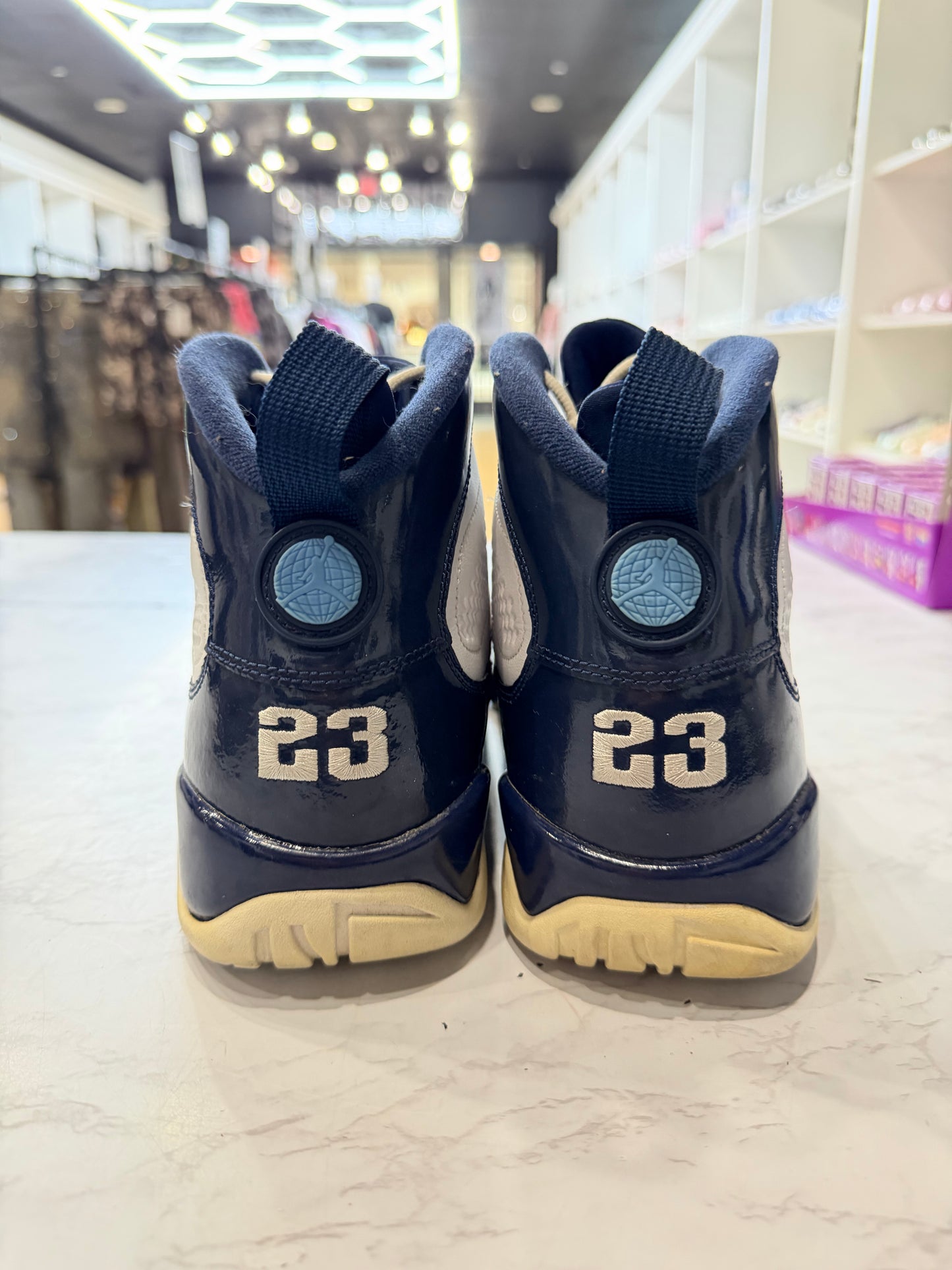 Jordan 9 Retro Pearl Blue PRE-OWNED