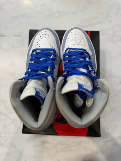 Jordan 1 Retro High Hyper Royal Smoke Grey PRE-OWNED