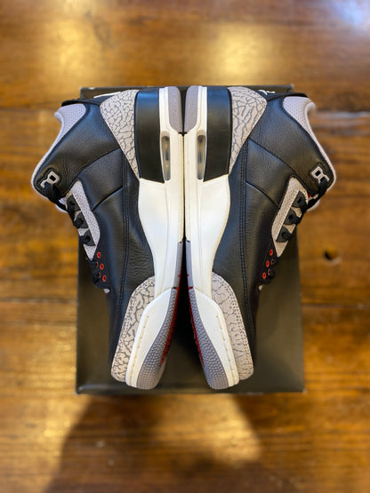 Jordan 3 Retro OG Black Cement (2024) PRE-OWNED