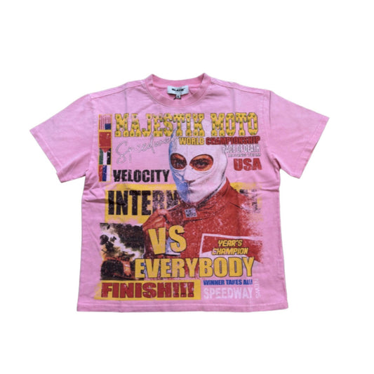 Majestik V.S Everybody Pink Tee
