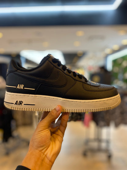 Nike Air Force 1 Low Double Air Low Black White PRE-OWNED