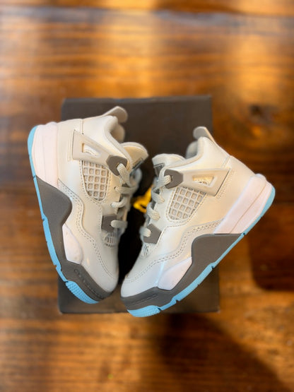 Jordan 4 Retro Photon Dust Blue Chill (TD) PRE-OWNED