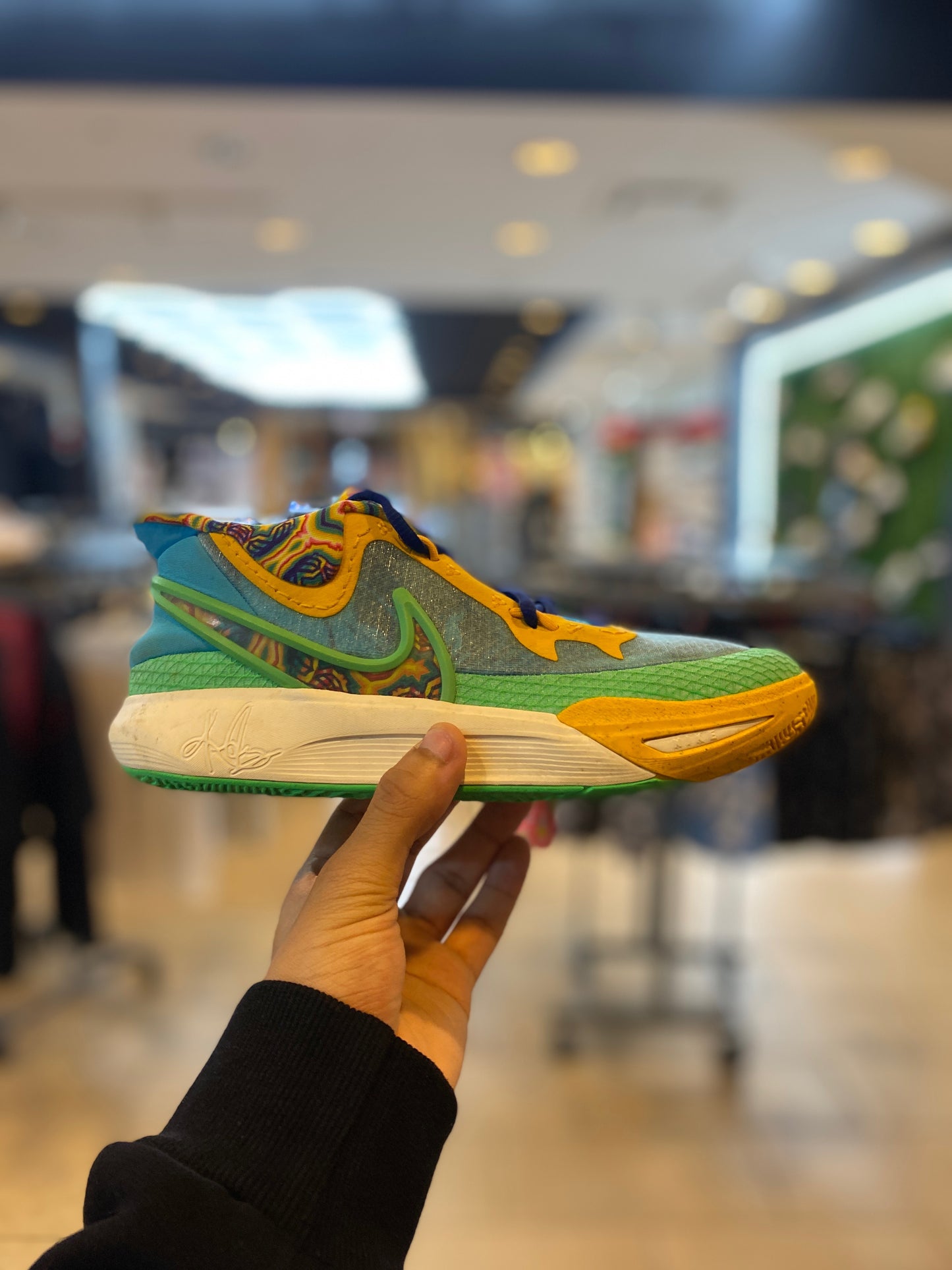 Nike Kyrie 8 GO Baltic Blue Multi Color (GS) PRE-OWNED
