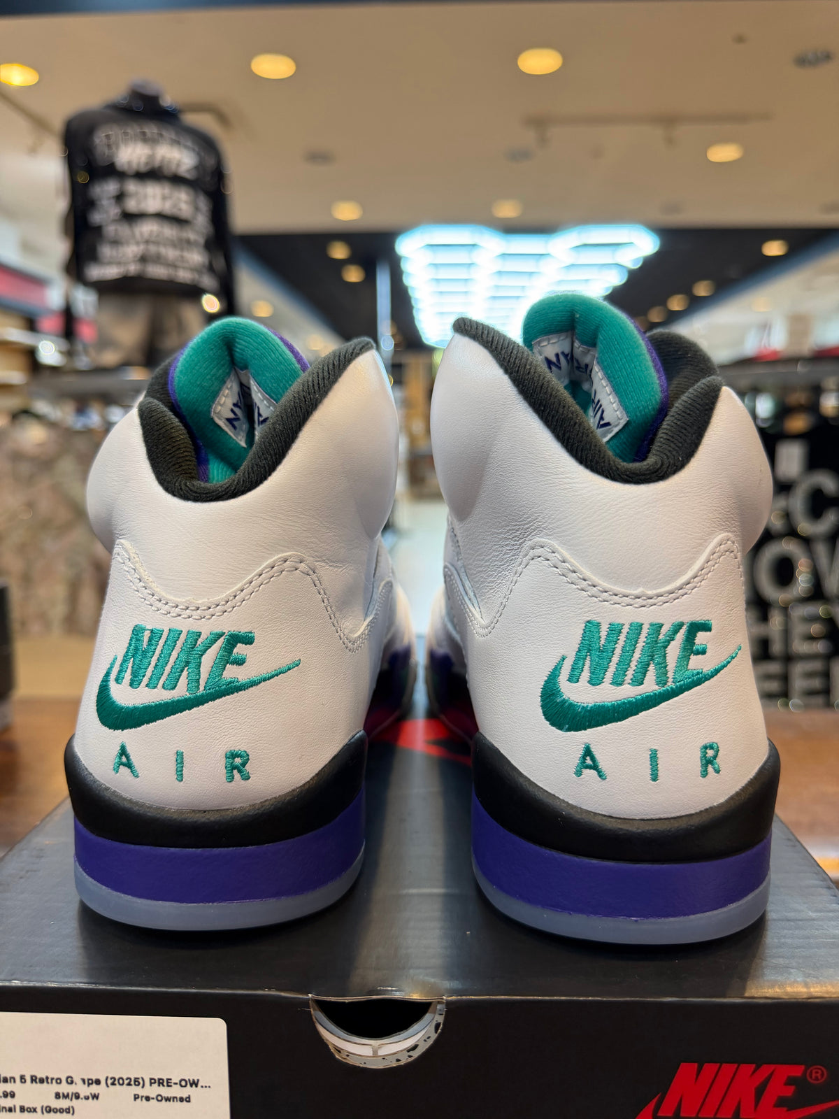 Jordan 5 Retro Grape (2025) PRE-OWNED