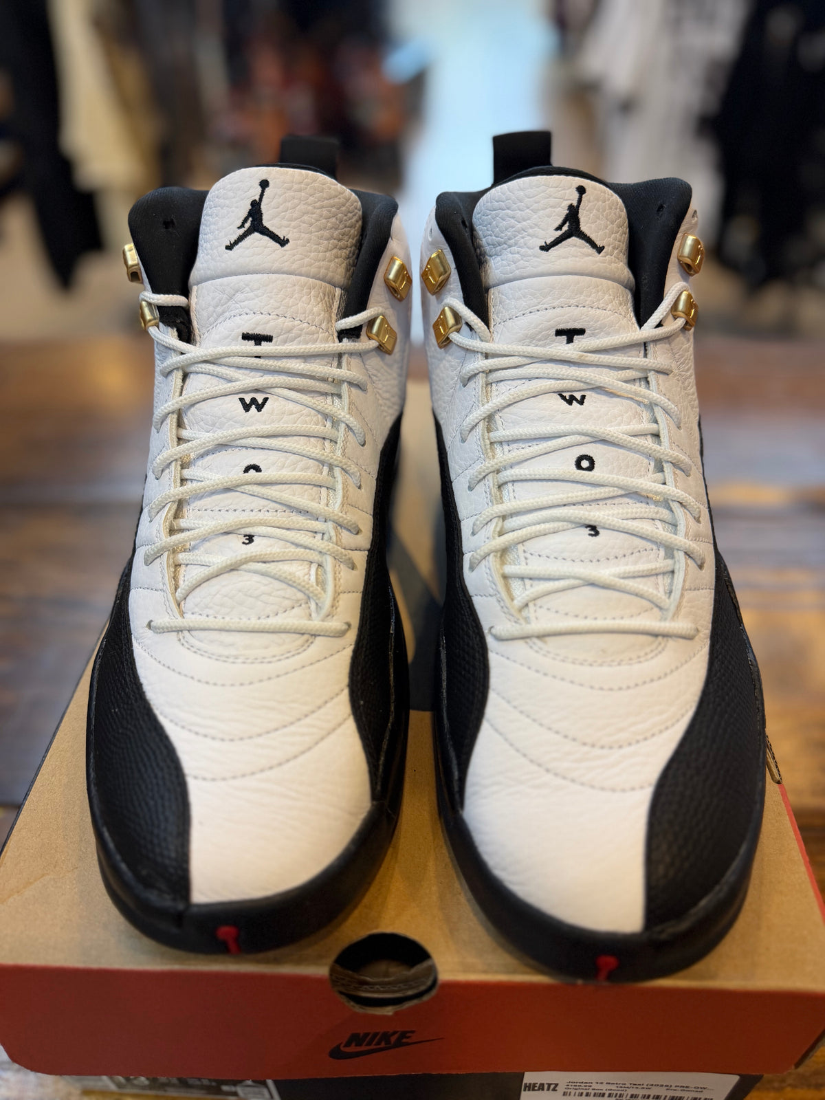 Jordan 12 Retro Taxi (2025) PRE-OWNED