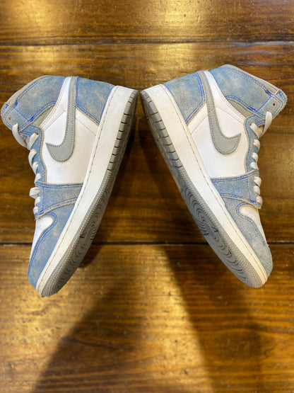 Jordan 1 Retro High Hyper Royal Smoke Grey (GS) PRE-OWNED