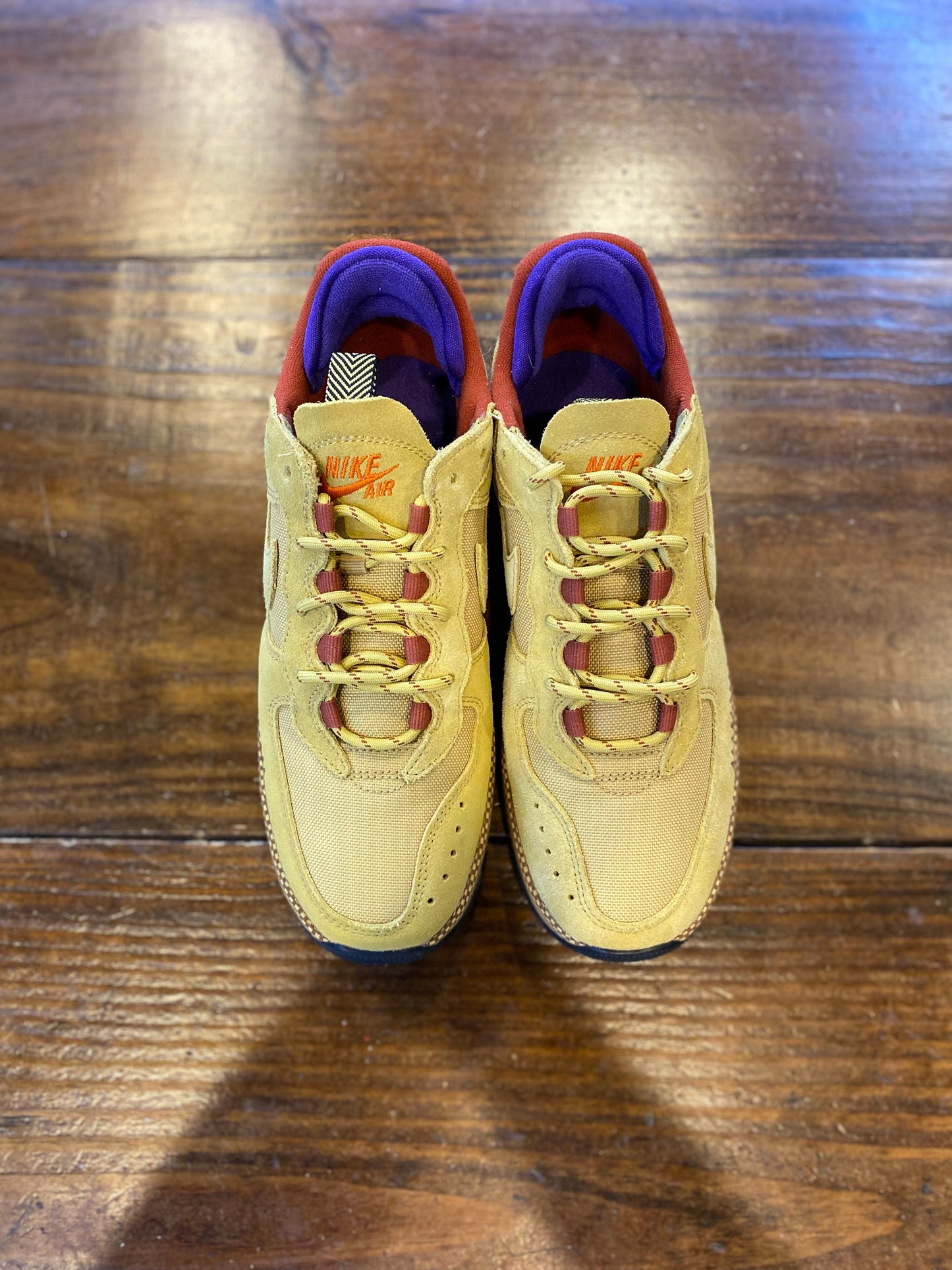 Nike Air Force 1 Wild Low Wheat Gold (Women's) PRE-OWNED