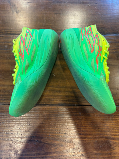 Puma LaMelo Ball MB.02 Nickelodeon Slime PRE-OWNED