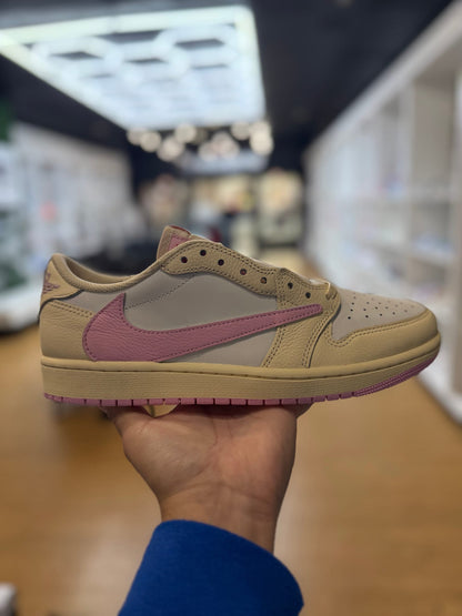 Jordan 1 Retro Low OG SP Travis Scott Shy Pink PRE-OWNED