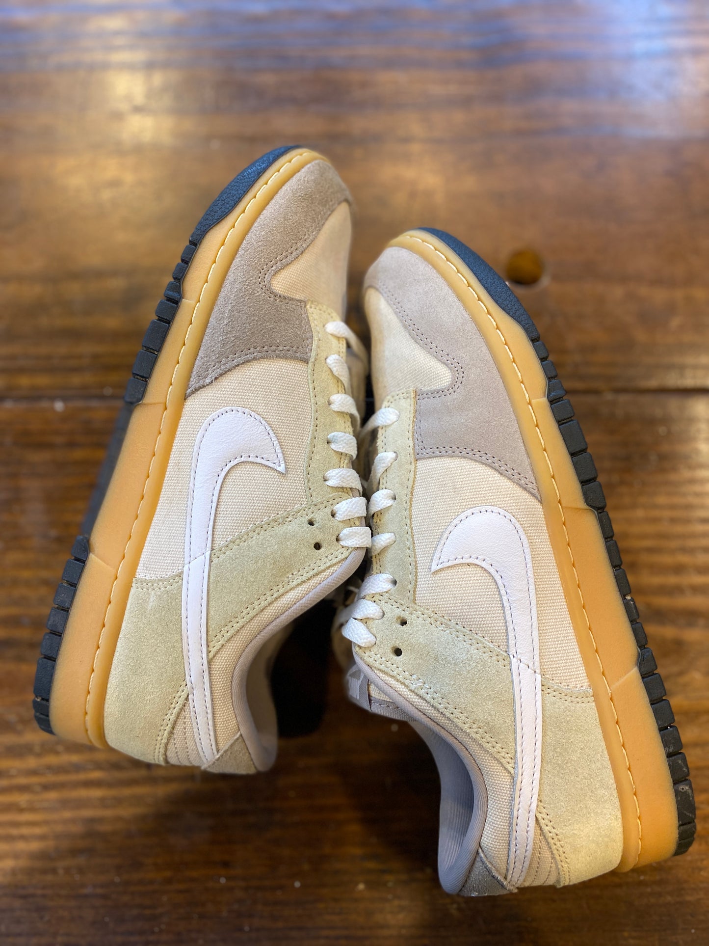 Nike Dunk Low Suede & Canvas PRE-OWNED
