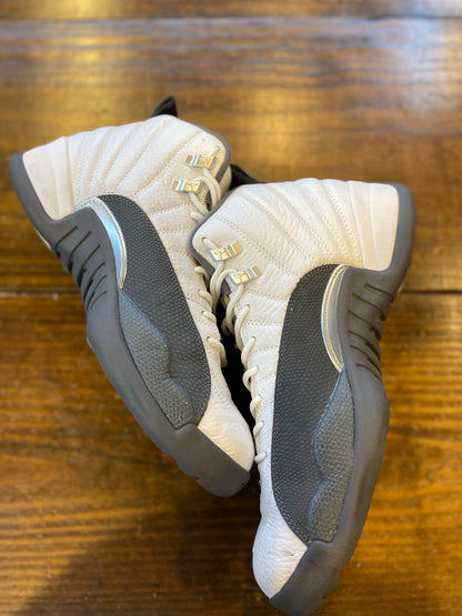 Jordan 12 Retro White Dark Grey PRE-OWNED
