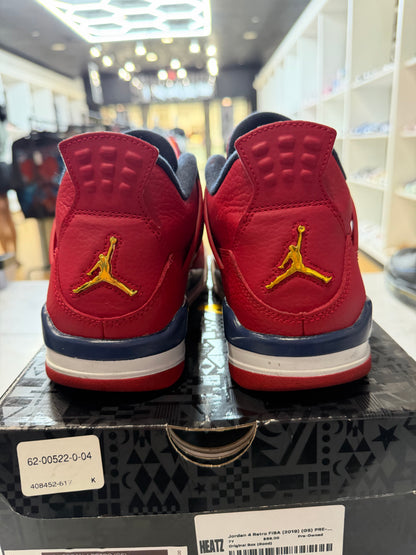 Jordan 4 Retro FIBA (2019) (GS) PRE-OWNED