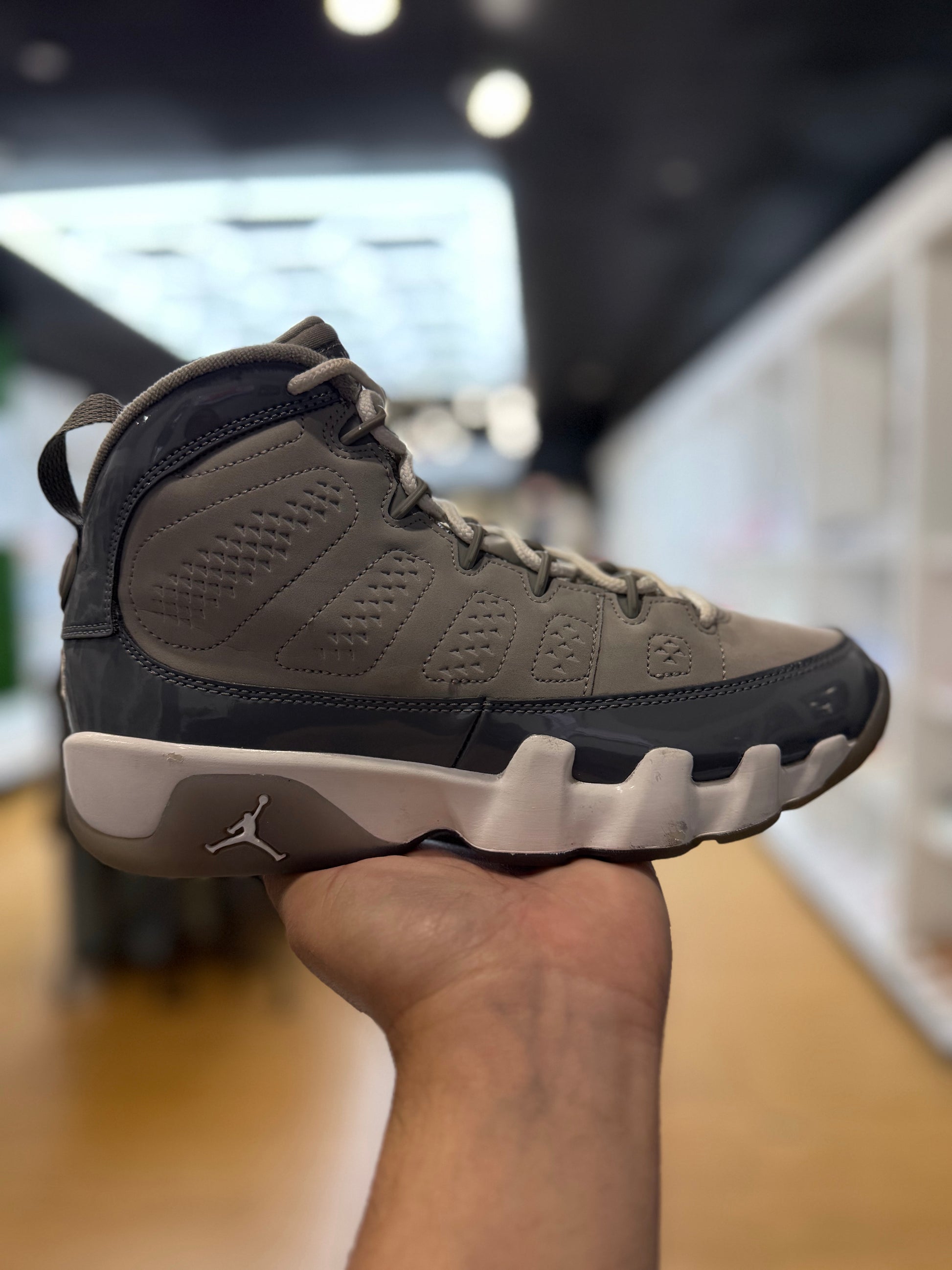 Jordan 9 Retro Cool Grey (2025) (GS) PRE-OWNED