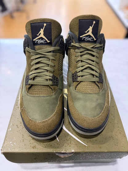 Jordan 4 Retro SE Craft Medium Olive PRE-OWNED