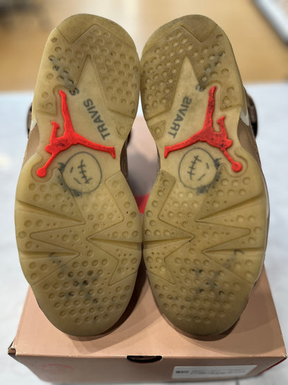Jordan 6 Retro Travis Scott British Khaki PRE-OWNED