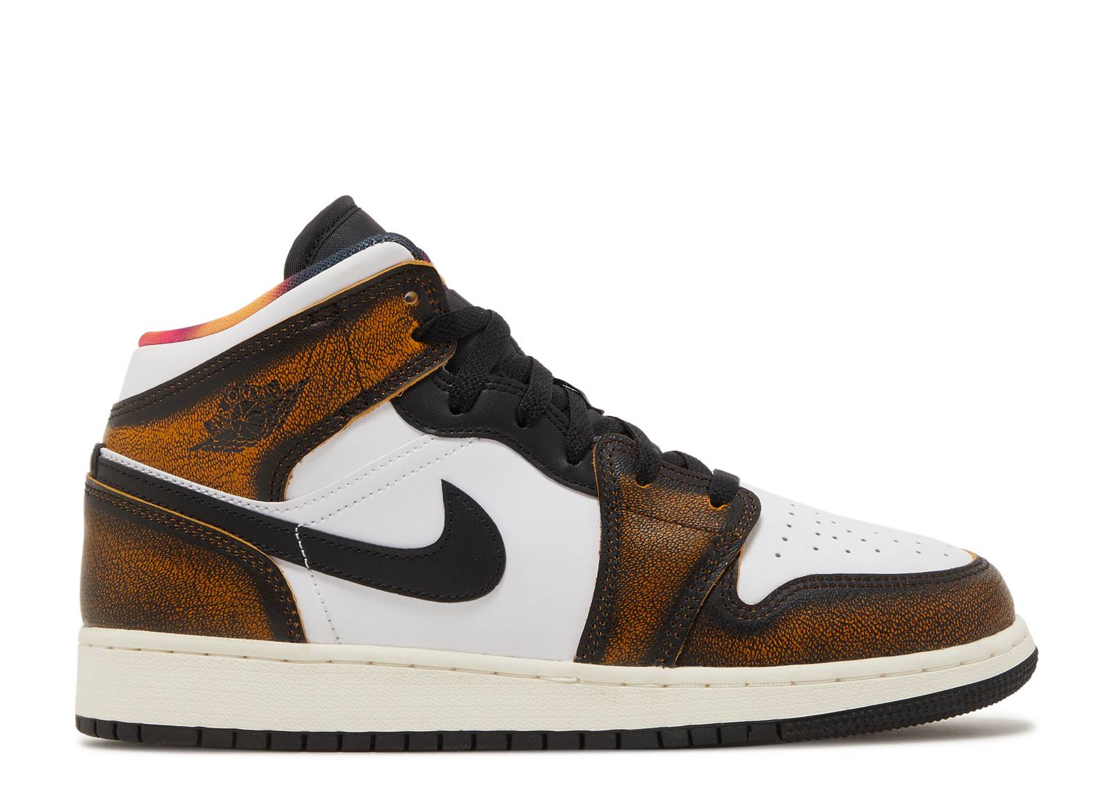 Jordan 1 Mid SE GS Wear-Away - Taxi