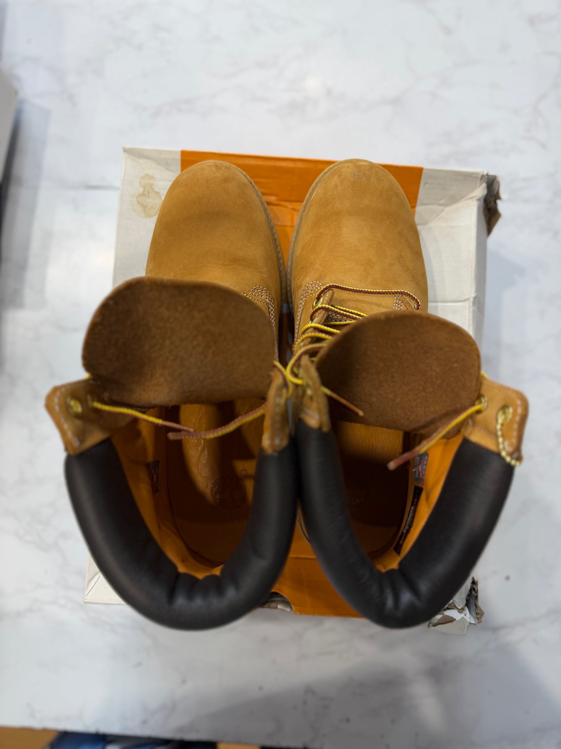 Timberland 6" Premium Waterproof Boot Wheat PRE-OWNED