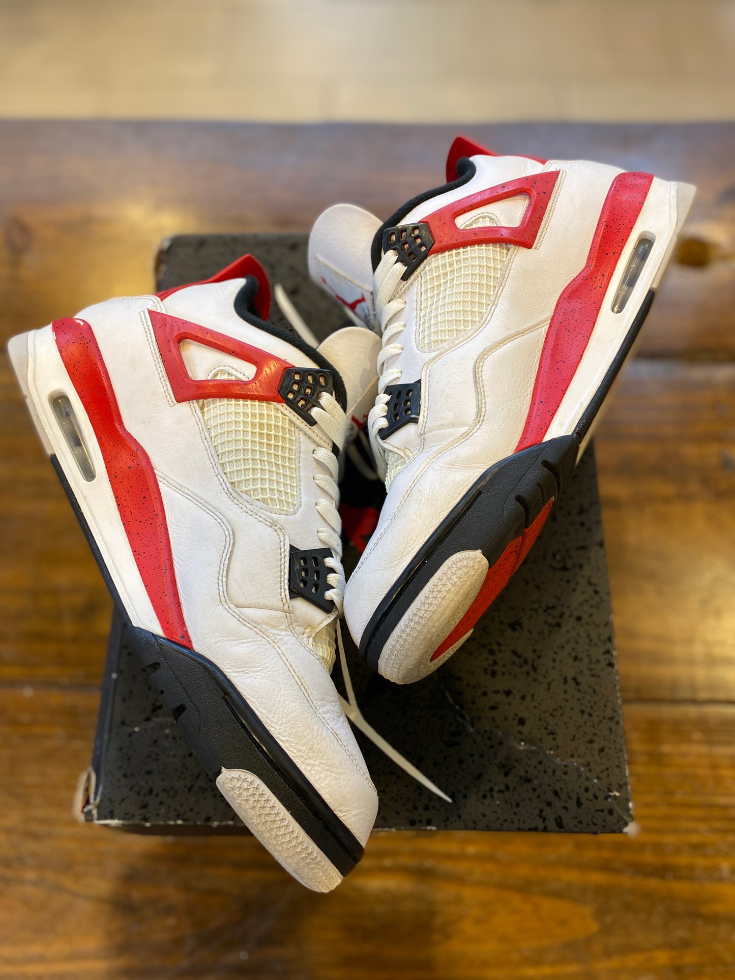 Jordan 4 Retro Red Cement PRE-OWNED
