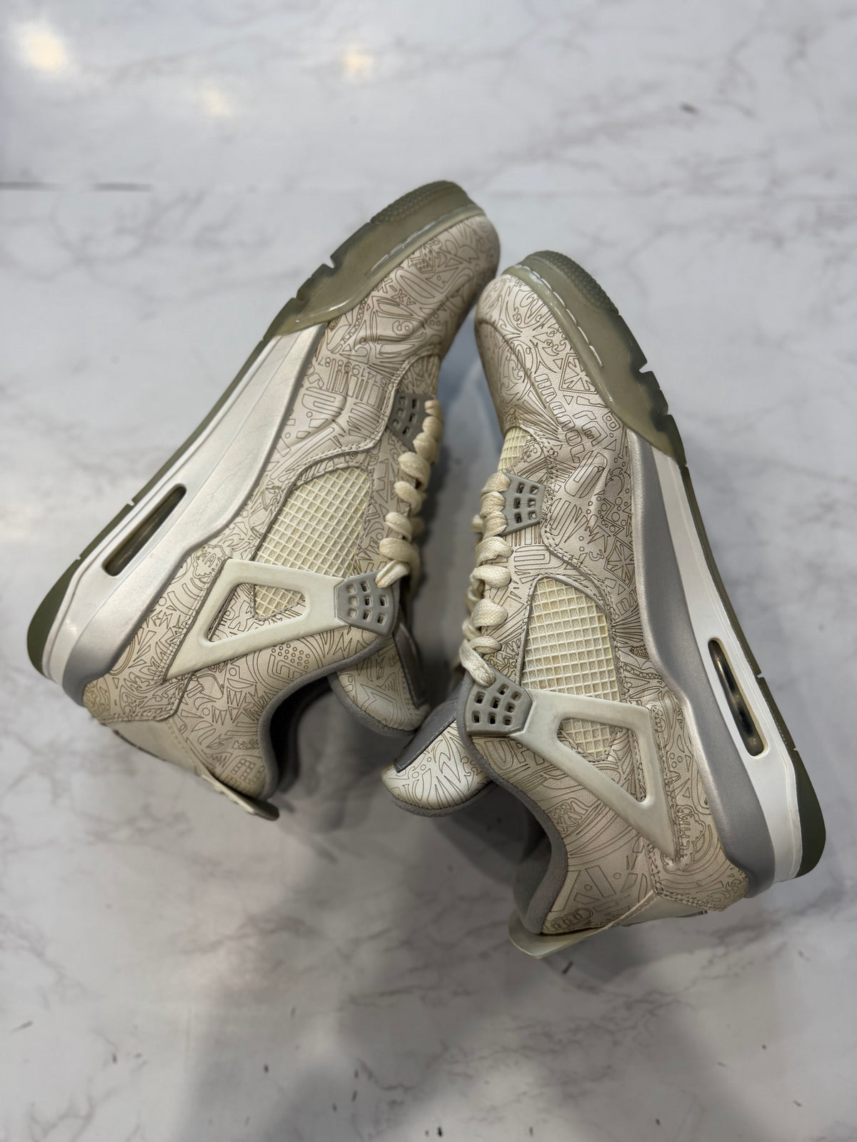 Jordan 4 Retro 30th Anniversary Laser PRE-OWNED