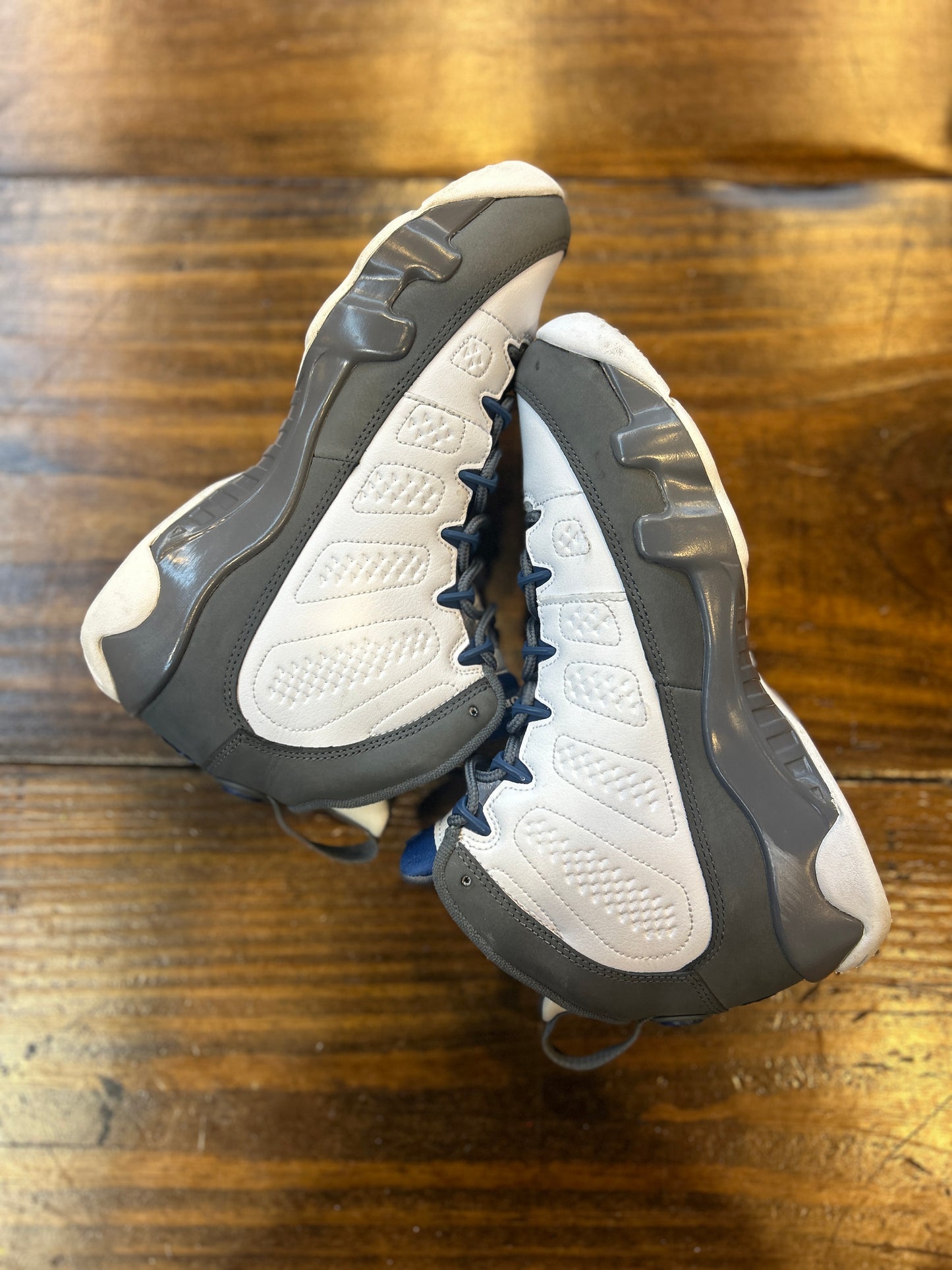 Jordan 9 Retro Flint Grey French Blue (2026) (GS) PRE-OWNED