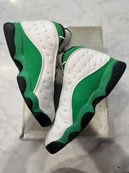 Jordan 13 Retro White Lucky Green PRE-OWNED
