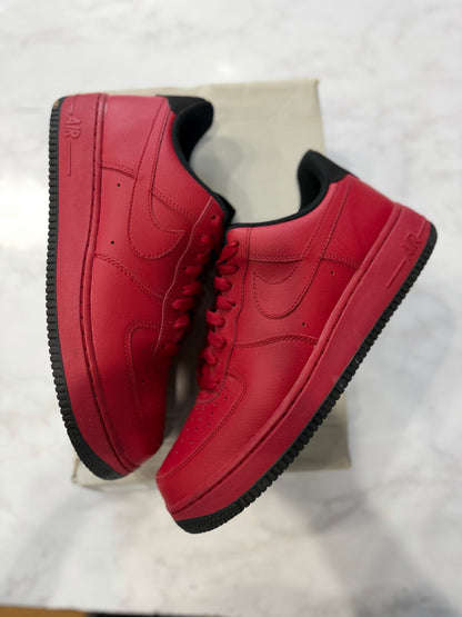 Nike Air Force 1 Low '07 'Gym Red Black' PRE-OWNED