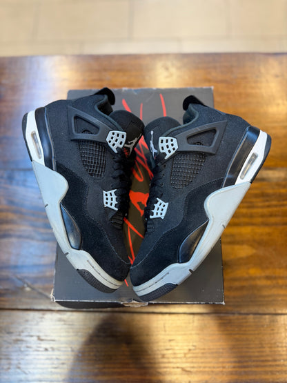 Jordan 4 Retro SE Black Canvas PRE-OWNED
