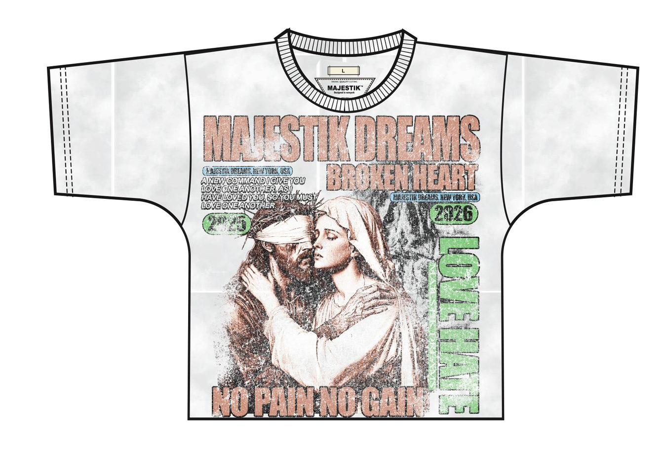 Majestik Dreams Broken Heart Tee