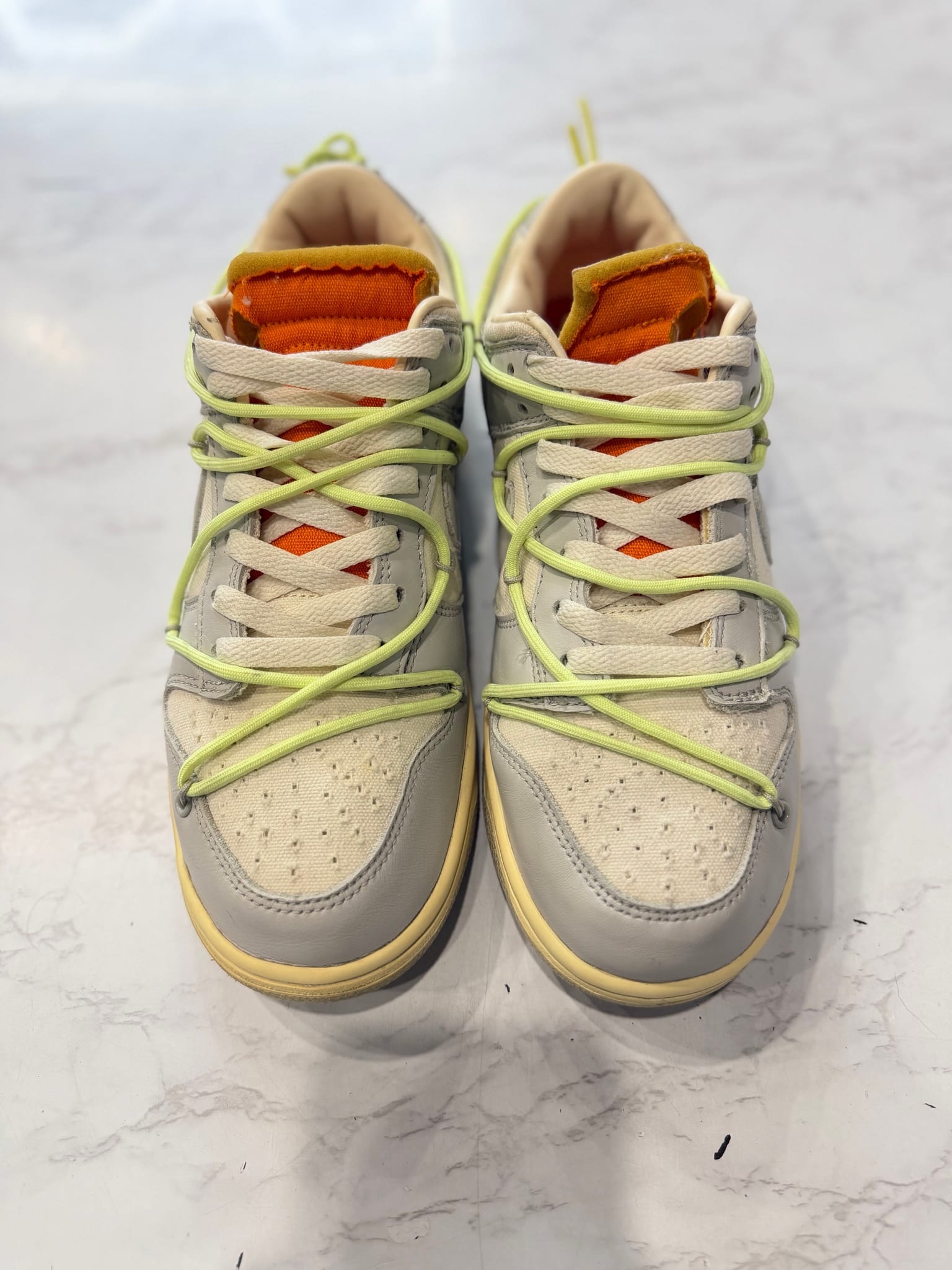 Nike Dunk Low Off-White Lot 43 PRE-OWNED