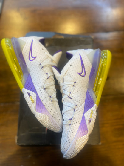 Nike LeBron 17 Low Lakers PRE-OWNED