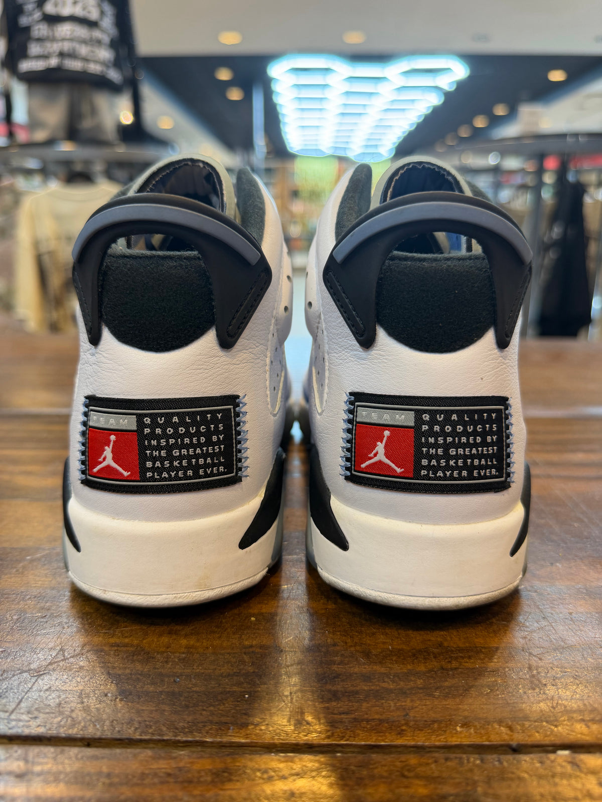 Jordan 6 Retro UNC White (GS) PRE-OWNED
