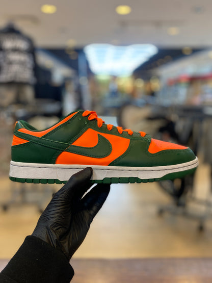 Nike Dunk Low Retro Miami Hurricanes PRE-OWNED