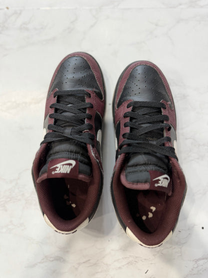 Nike Dunk Low Next Nature Burgundy Crush Black (Women's) PRE-OWNED
