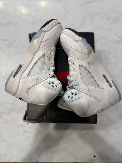 Jordan 5 Retro White Metallic (2026) PRE-OWNED